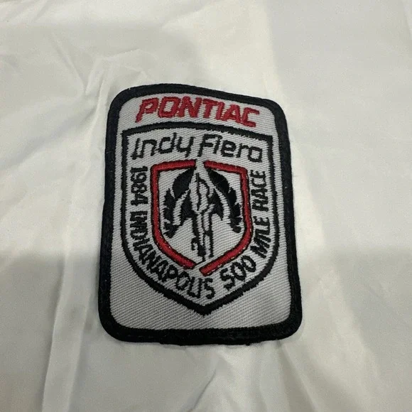 VTG Pla-Jac Dunbrooke Large 44-48 Nylon Windbreaker Jacket Racing 1984 Indy 500 - Picture 3 of 6